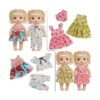 HOAKWA 10 juegos de ropa y accesorios de muñeca de bebé_2