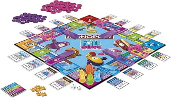 MONOPOLY Fall Guys Ultimate Knockout Edition Juego de mesa_3