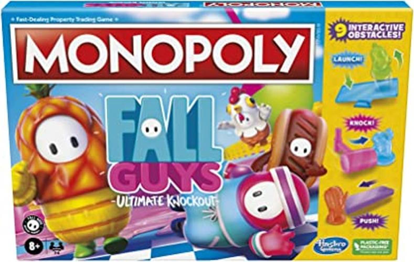 MONOPOLY Fall Guys Ultimate Knockout Edition Juego de mesa