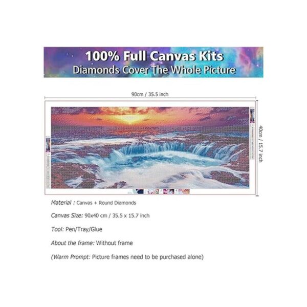 JATOK Kits de pintura de diamantes para adultos pintura