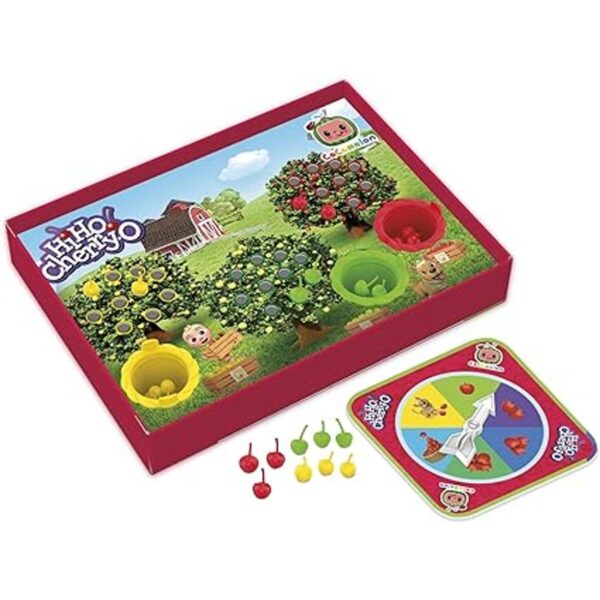 Hi Ho CherryO CoComelon Edition juego de mesa conteo_2
