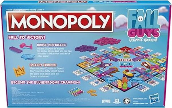 MONOPOLY Fall Guys Ultimate Knockout Edition Juego de mesa_5