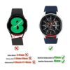 Easuny Compatible con Samsung Galaxy Watch 3 de 1.57_2