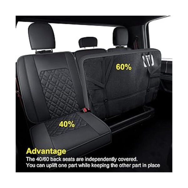 LUCKYMAN CLUB F150 Fundas de asiento trasero solo J03Q3_3