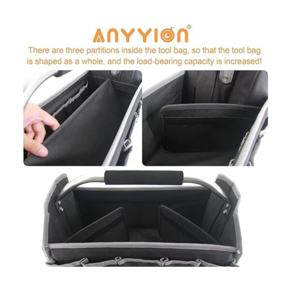 Anyyion Bolsa de herramientas de 16.5 pulgadas bolsa de_4