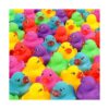 Paquete de 144 mini patos de baño mini juguete de baño de_1