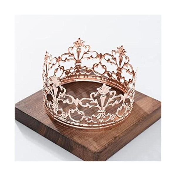 Decoración vintage de princesa mini corona para decoración_1