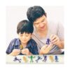 ArtCreativity Figuras de rana flexible juego de 12_6