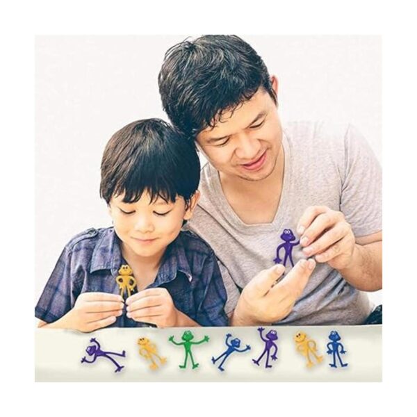 ArtCreativity Figuras de rana flexible juego de 12_6