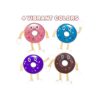 ArtCreativity Figuras de donas flexibles juego de 12_5