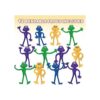 ArtCreativity Figuras de rana flexible juego de 12_2