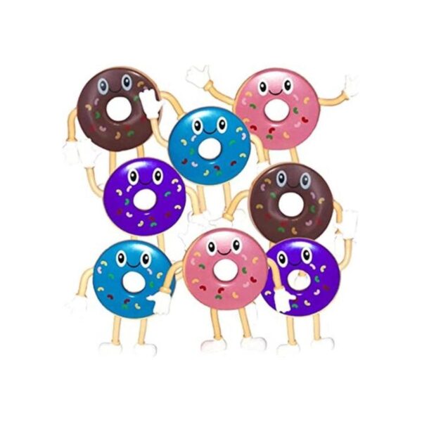 ArtCreativity Figuras de donas flexibles juego de 12_1