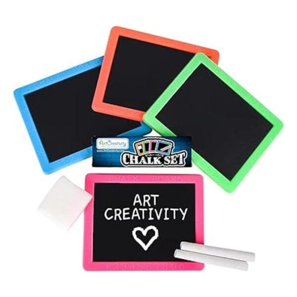 ArtCreativity Juegos de pizarra de neón para niños 24_3