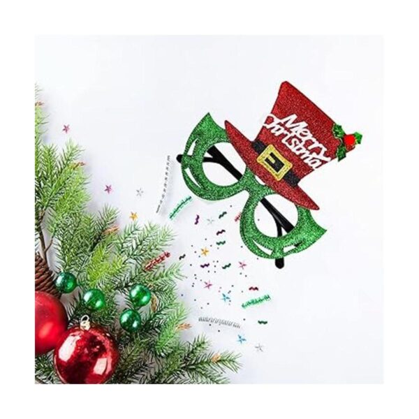 Halovin 20 marcos de anteojos de Navidad para niños