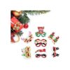 Halovin 20 marcos de anteojos de Navidad para niños