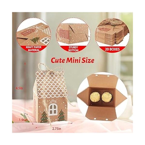 Tipshopping 20 cajas de dulces de Navidad para regalo_2