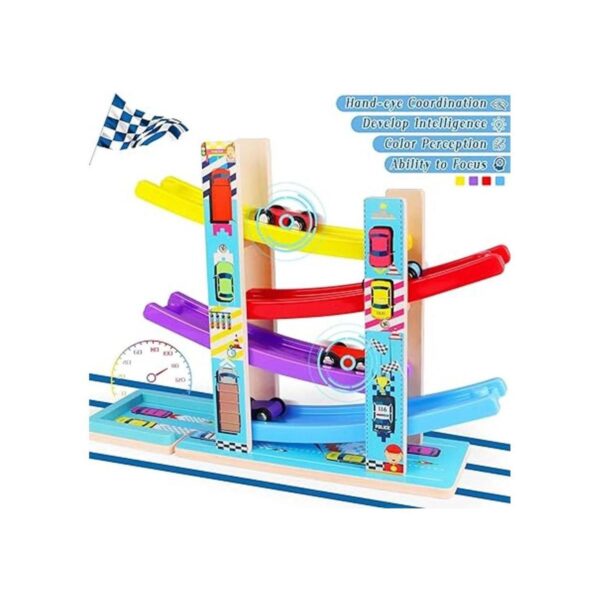 Juguetes Montessori para niños pequeños juguete de pista_2