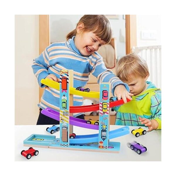 Juguetes Montessori para niños pequeños juguete de pista_6