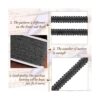 Gimp Trenza de poliéster tejido trenza Trim Tapicería Trim