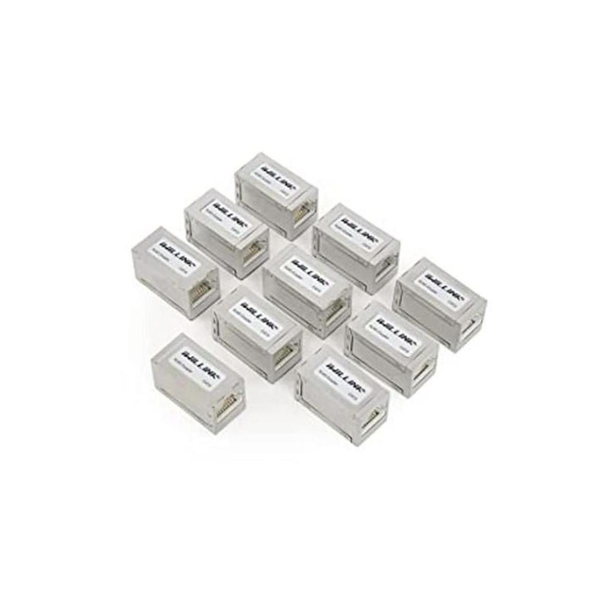 Iwillink 10 unidades Acoplador RJ45 acoplador Ethernet