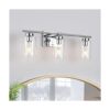 KOSTOMO Lámpara de pared cromada de 3 luces lámpara de_1