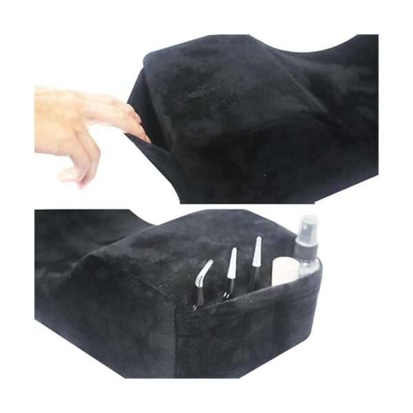 MNpartnery Almohada de cuello de extensión de pestañas de_3