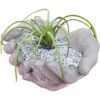 Molde de silicona de cemento en forma de mano molde de_1