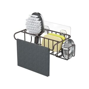 HapiRm Soporte de esponja adhesivo 4 en 1 para fregadero