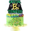Decoración oficial para tarta de cumpleaños de 13 años_1