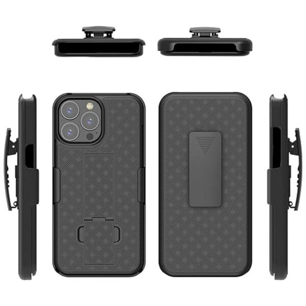 HIDAHE Compatible con iPhone 13 Pro Max Combo Shell_5