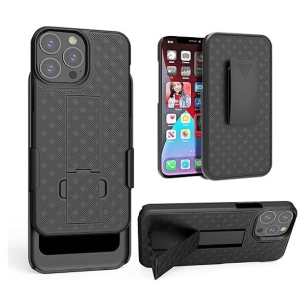 HIDAHE Compatible con iPhone 13 Pro Max Combo Shell_1