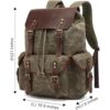 HuaChen Mochila de cuero para hombre mochila de hombro de_2