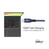 Grtoeud Cable USB 4 de 3.3 pies cable Thunderbolt 4_3