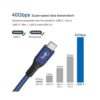 Grtoeud Cable USB 4 de 3.3 pies cable Thunderbolt 4_2