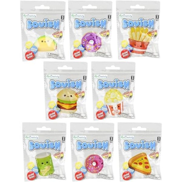 ArtCreativity Mini Squish Juguetes de comida rápida_6