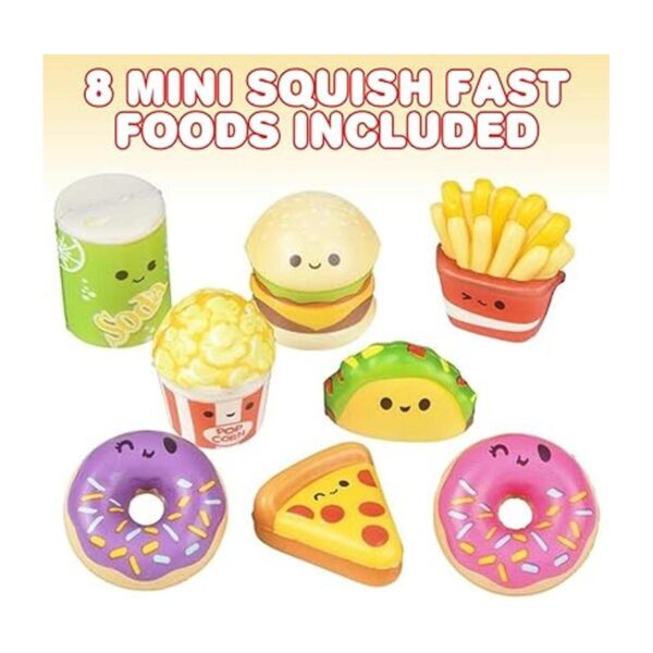 ArtCreativity Mini Squish Juguetes de comida rápida_2