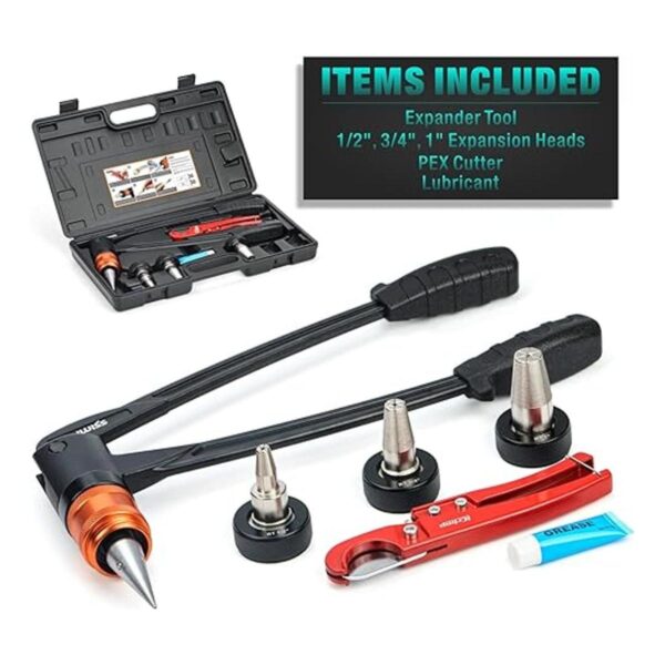 IWISS PEXA Kit de herramientas expansoras con cabezales de