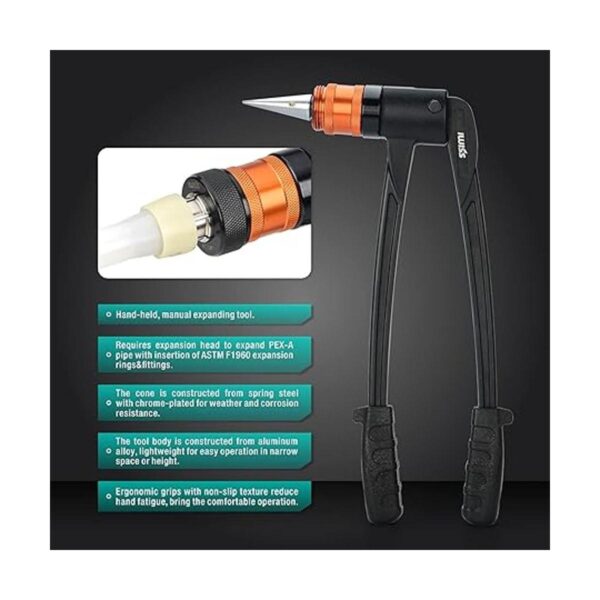 IWISS PEXA Kit de herramientas expansoras con cabezales de