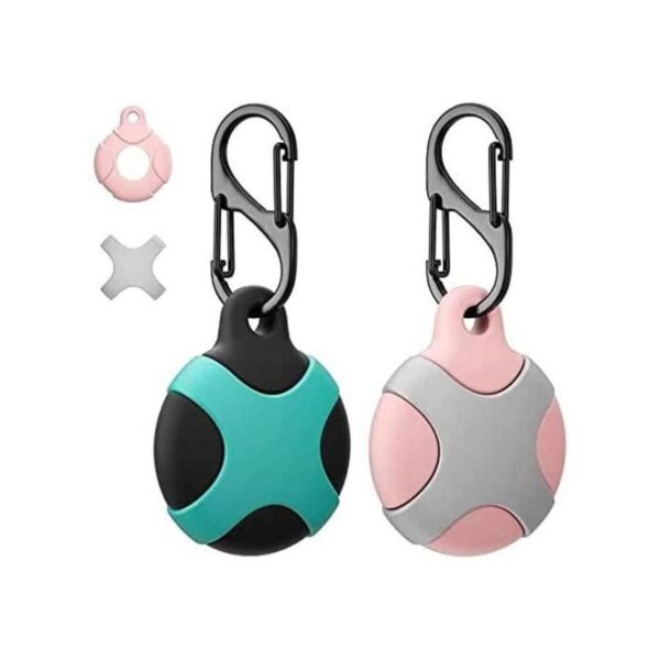 Meokkaebi Funda de silicona para Apple AirTag con_1