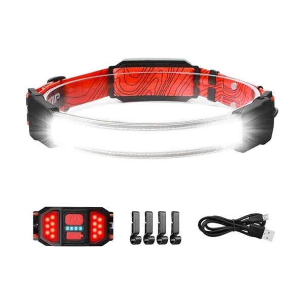 Faro LED recargable de 1000 lúmenes de haz ancho de 230