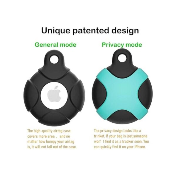 Meokkaebi Funda de silicona para Apple AirTag con_2