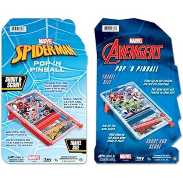 Marvel Pinball Juego de juguete 2 paquetes surtidos_6