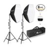 HPUSN Softbox Kit de iluminación fotográfica de 30 x 30_1