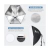 HPUSN Softbox Kit de iluminación fotográfica de 30 x 30_2