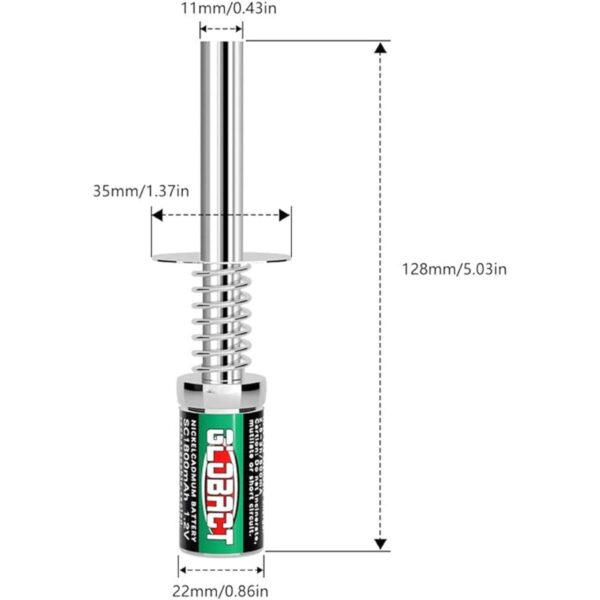 Globact RC Nitro Starter Glow Plug Encendedor Herramientas_6