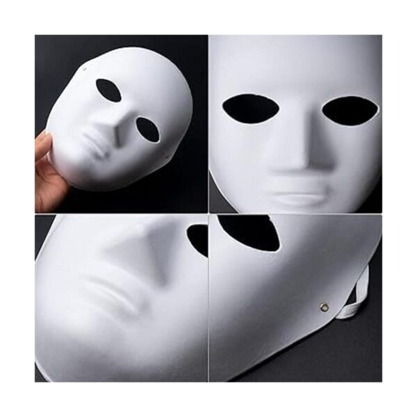 Lanrena Paquete de 12 máscaras faciales completas de
