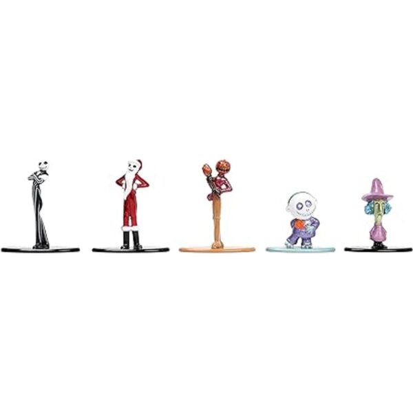 Disney Nightmare Before Christmas Nano Metal FIGS Paquete_6