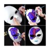 Lanrena Paquete de 12 máscaras faciales completas de