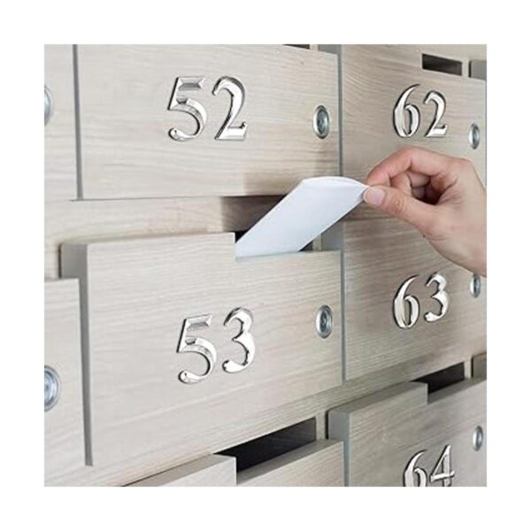 Números de casa 3D para puerta de casa números de 0 a 9