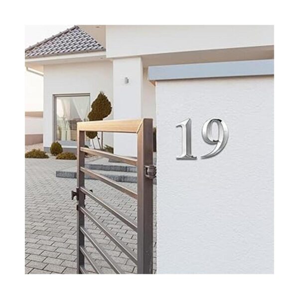 Números de casa 3D para puerta de casa números de 0 a 9